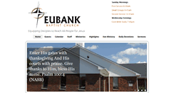 Desktop Screenshot of eubankbaptist.org